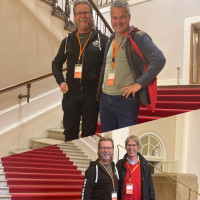 Co-Vorstizender Joachim Schmedding mit Gewinnern